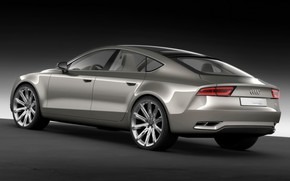 2009 Audi Sportback Concept  Rear And Side