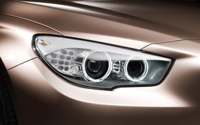 BMW Concept 5 Series Gran Turismo LED Corona Rings wallpaper