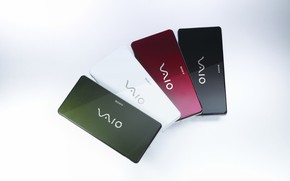 Sony Vaio 4 great colors wallpaper