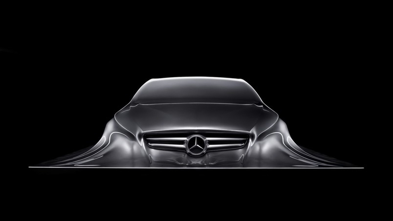 Mercedes-Benz Design Sculpture wallpaper