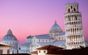 Leaning Tower of Pisa Italy wallpaper