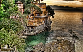 Portofino Coast View wallpaper