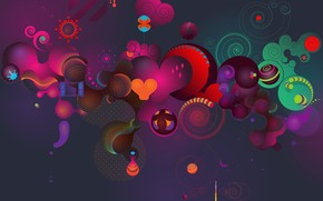Colourful Abstract 3D Background wallpaper