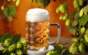 Glass of Beer wallpaper