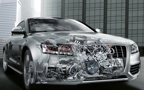 Audi A5 front Angle wallpaper