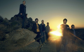 Sunset with Linkin Park wallpaper