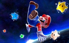 Mario game wallpaper