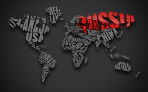 Russia on the Map wallpaper