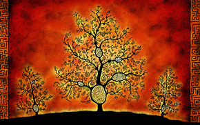 Fantasy Tree Drawing wallpaper