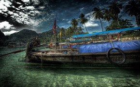 Old HDR Boat
