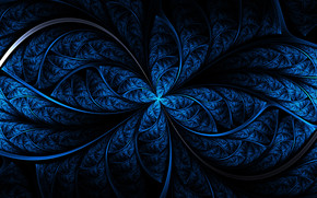 Blue Art wallpaper