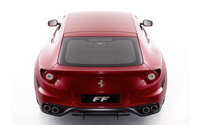 Ferrari FF Rear wallpaper