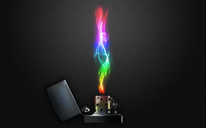 Rainbow Lighter wallpaper