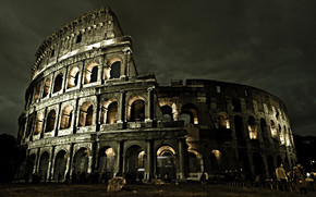 Dark Rome Coliseum