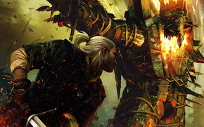 The Witcher 2 Character wallpaper