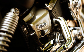 Yamaha bike Close-Up wallpaper