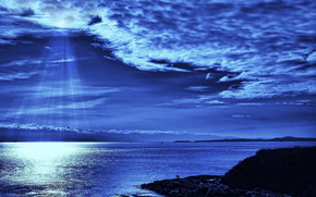 Sea Blue Light