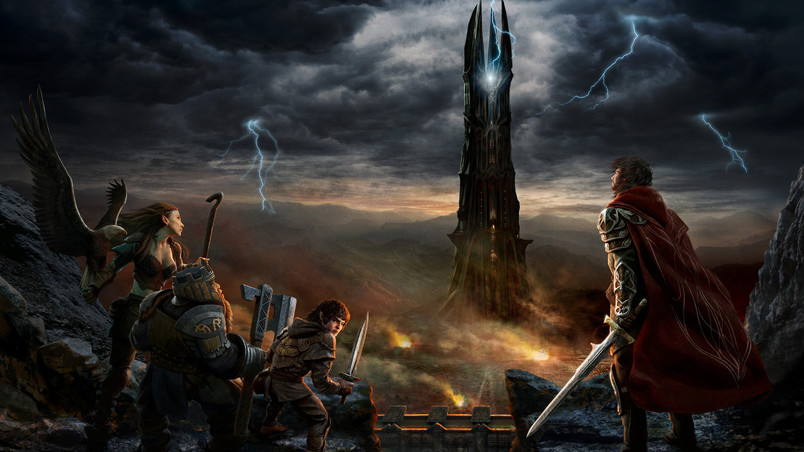 The Lord of the Rings Rise of Isengard wallpaper
