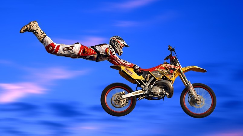Moto Acrobatic Figure wallpaper