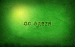 Go Green wallpaper