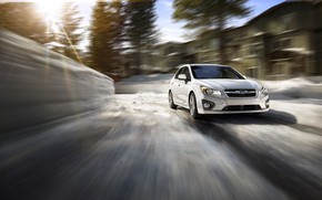 Subaru Impreza Speed wallpaper