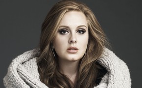 Adele Serious Look