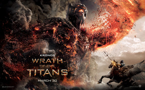 Kronos Wrath of the Titans wallpaper