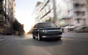Speed with Ford Flex Model 2013 wallpaper