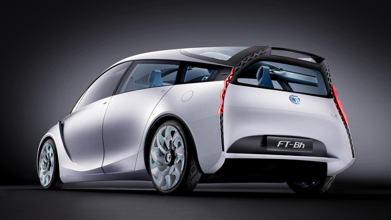 Rear of Toyota FT Bh Concept wallpaper
