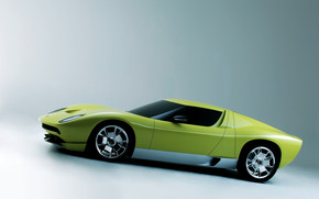 Lamborghini Miura Concept Side wallpaper