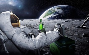 Carlsberg Beer in Space