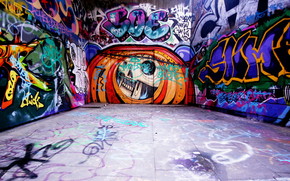 Graffiti Wall Art wallpaper