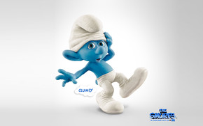 Clumsy Smurfs 2 wallpaper