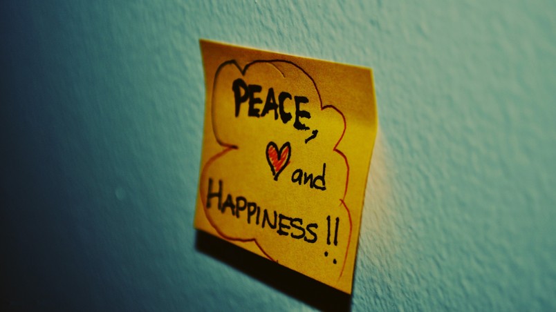 Peace and Happiness wallpaper