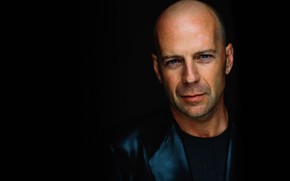 Bruce Willis Profile Look wallpaper