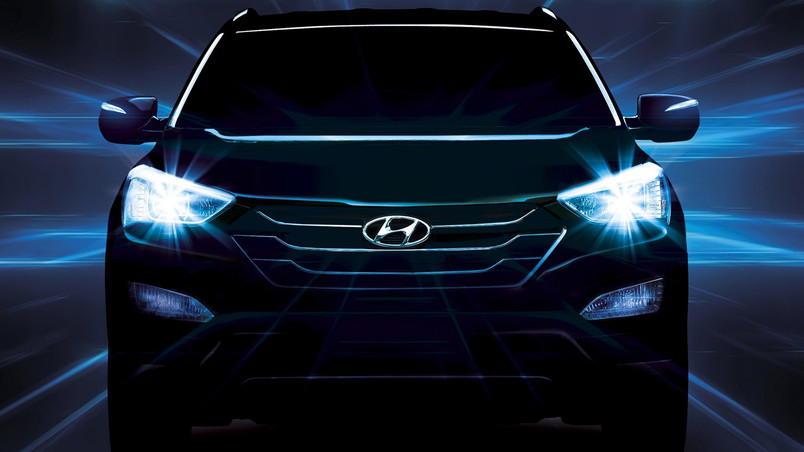 Gorgeous Hyundai Santa Fe 2013 wallpaper