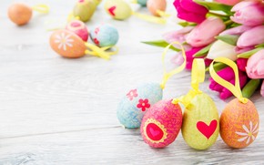 Decorative Easter Eggs wallpaper