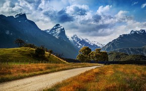 New Zealand Summer Landscape wallpaper