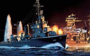 USS Laffey wallpaper