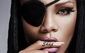 Rihanna Shhh Tattoo wallpaper
