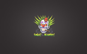 Smile and Be Happy wallpaper