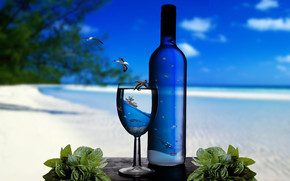 Ocean Glass Bottles