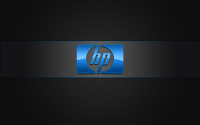 Blue HP Logo