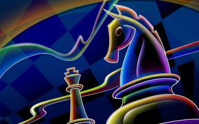 Chess Pieces Drawing wallpaper