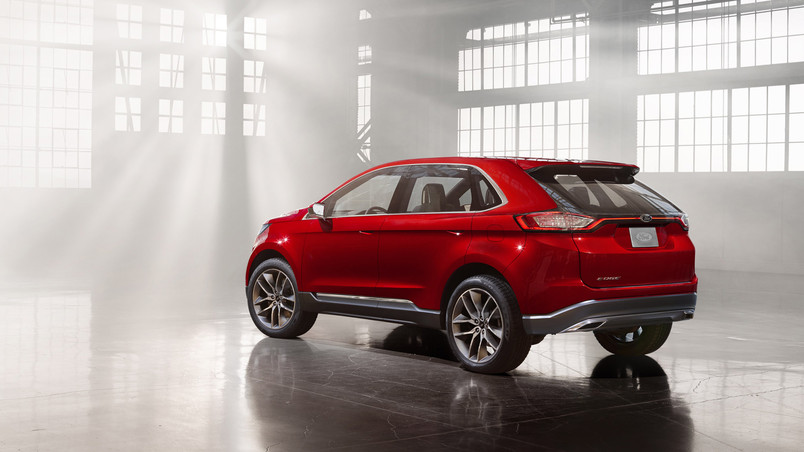 Ford Edge Concept Side View wallpaper