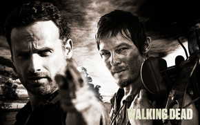 Rick and Daryl The Walking Dead