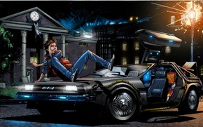 Back to the Future 4 Art wallpaper