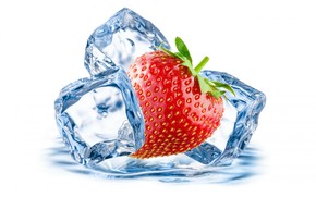 Ice and Strawberry