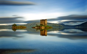Castle Stalker Scotland wallpaper