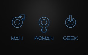 Man Woman and Geek
